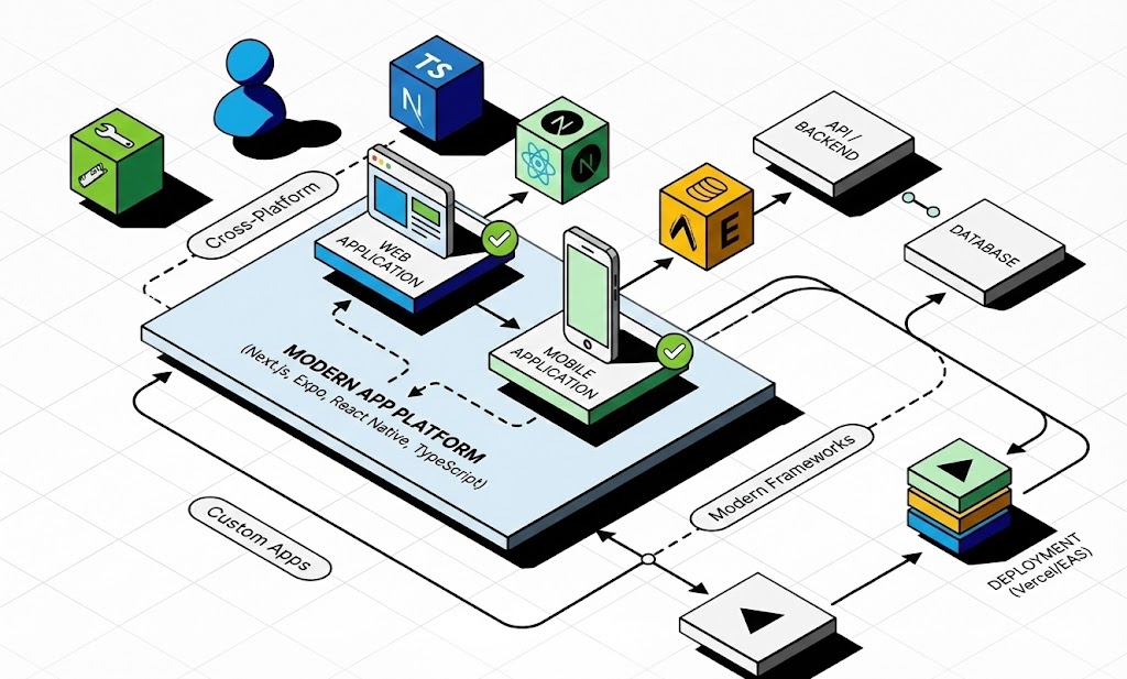 Custom web and mobile app builds
